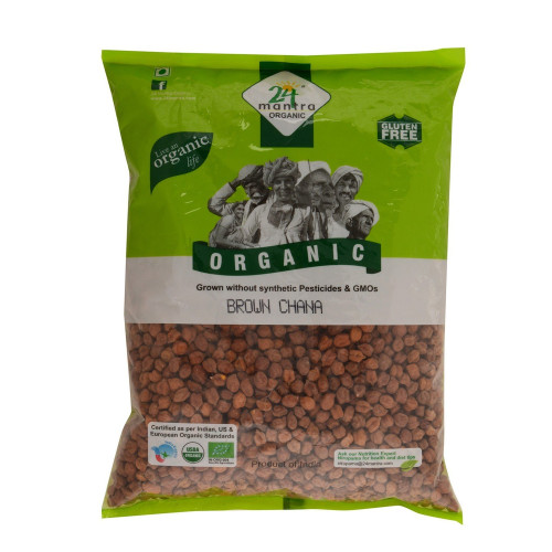 ORGANIC BROWN CHANA / KALA CHANA 24 MANTRA - 2 LB