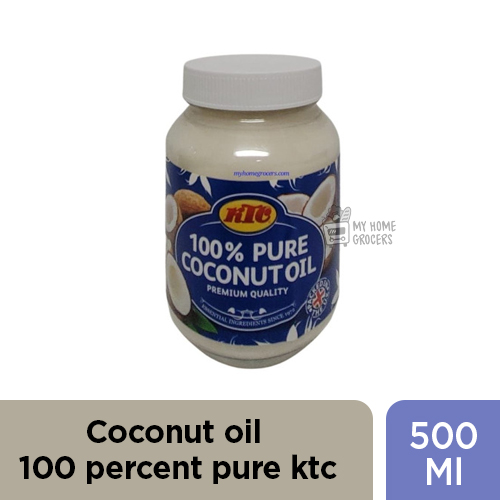 COCONUT OIL 100 PERCENT PURE KTC- 500 ML COCONUT OIL 100 PERCENT PURE KTC- 500 ML