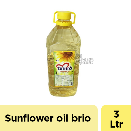 SUNFLOWER OIL BRIO- 3 LTR SUNFLOWER OIL BRIO- 3 LTR