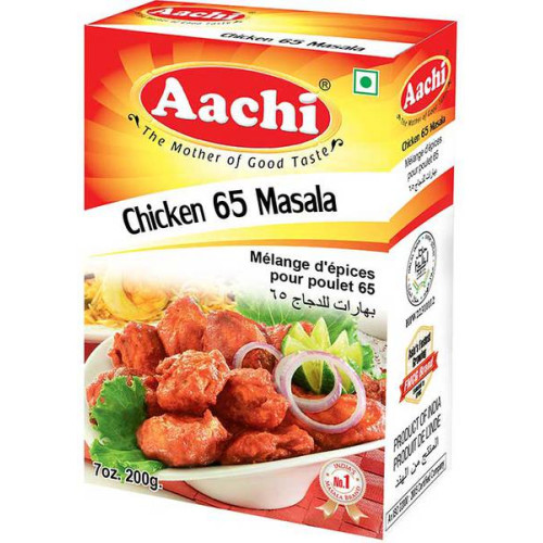 `MASALA POWDER - CHICKEN 65 MASALA  POWDER  AACHI - 7 OZ / 200 GMS `MASALA POWDER - CHICKEN 65 MASALA  POWDER  AACHI - 7 OZ / 200 GMS