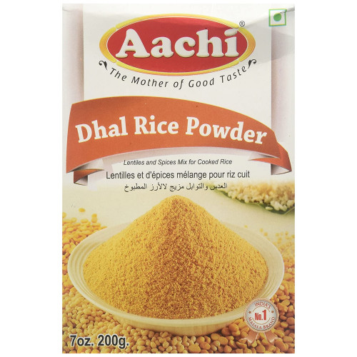 `DHAL / DHALL RICE POWDER  AACHI - 7 OZ / 200 GMS `DHAL / DHALL RICE POWDER  AACHI - 7 OZ / 200 GMS