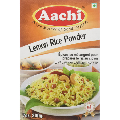`LEMON RICE POWDER  AACHI - 7 OZ / 200 GMS `LEMON RICE POWDER  AACHI - 7 OZ / 200 GMS
