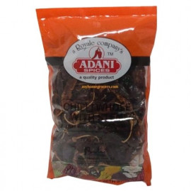 CHILLI WHOLE WITH STEM  ADANI - 100 GMS / 3.5 OZ