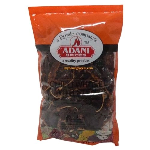 CHILLI WHOLE WITH STEM  ADANI - 100 GMS / 3.5 OZ CHILLI WHOLE WITH STEM  ADANI - 100 GMS / 3.5 OZ