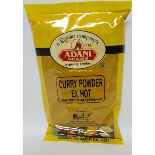 CURRY POWDER (EX. HOT) ADANI - 200 GMS / 7 OZ