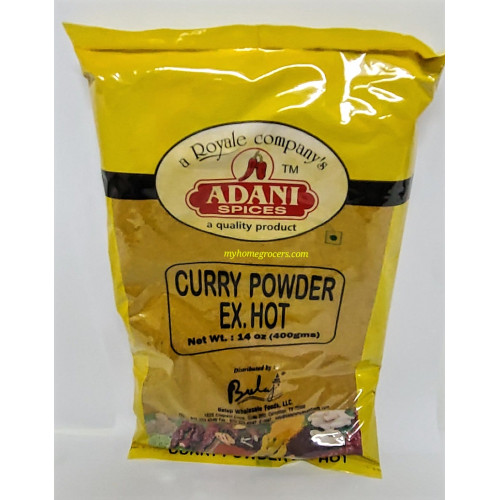 CURRY POWDER (EX. HOT) ADANI - 400 GMS /  14 OZ