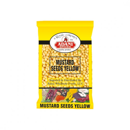 YELLOW MUSTARD SEEDS ADANI - 400 GMS / 14 OZ