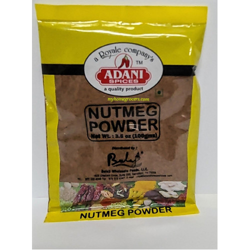 `NUTMEG POWDER /  JAAYAPHEL KA CHOORA / JAJIKAYA PODI ADANI - 100 GMS / 3.5 OZ