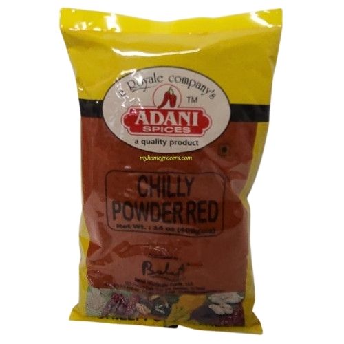 CHILLI POWDER / LAL MIRCH  ADANI - 400 GMS / 14 OZ CHILLI POWDER / LAL MIRCH  ADANI - 400 GMS / 14 OZ