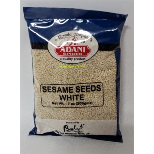 SESAME SEEDS (WHITE) ADANI - 200 GMS / 7 OZ