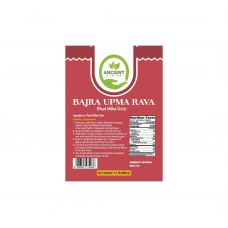 BAJRA UPMA RAVA ANCIENT LIVING (A MYHOMEGROCERS BRAND) - 1.1 LB / 500 GMS BAJRA UPMA RAVA ANCIENT LIVING (A MYHOMEGROCERS BRAND) - 1.1 LB / 500 GMS