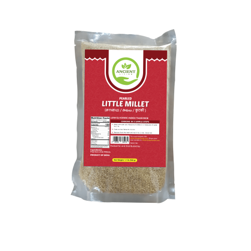 LITTLE MILLET ANCIENT LIVING  (A MYHOMEGROCERS BRAND)- 2 LB / 908 GMS LITTLE MILLET ANCIENT LIVING  (A MYHOMEGROCERS BRAND)- 2 LB / 908 GMS
