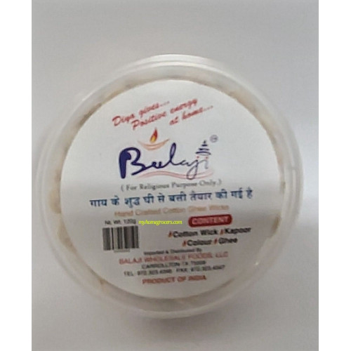 DIVET WICKS WITH GHEE - 100GMS