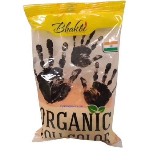 ORGANIC HOLI COLOR - ORANGE - BHAKTI -  200 GMS / 7 OZ ORGANIC HOLI COLOR - ORANGE - BHAKTI -  200 GMS / 7 OZ