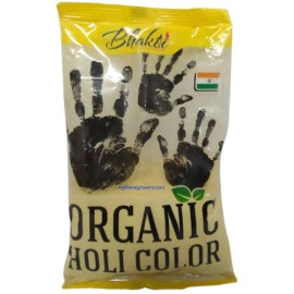ORGANIC HOLI COLOR - YELLOW - BHAKTI -  200 GMS / 7 OZ