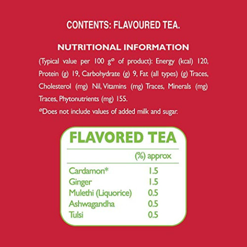 NATURAL CARE RED LABEL TEA POWDER 500 GMS / 17.63 OZ