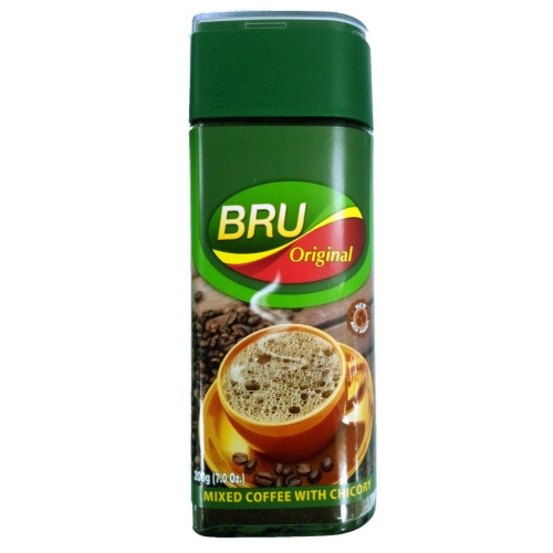 INSTANT ORIGINAL COFFEE BRU [ JAR ] - 200 GMS / 7 OZ
