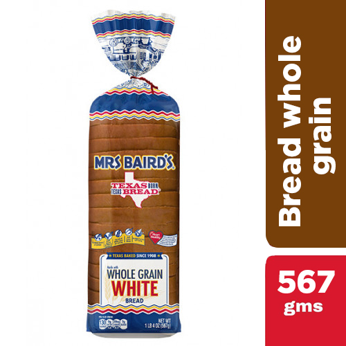 BREAD  WHOLE GRAIN WHITE  - 567 GMS / 20 OZ* BREAD  WHOLE GRAIN WHITE  - 567 GMS / 20 OZ*