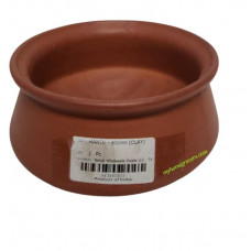 EARTHEN CLAY HANDI - 500 ML - 1 PIECE EARTHEN CLAY HANDI - 500 ML - 1 PIECE