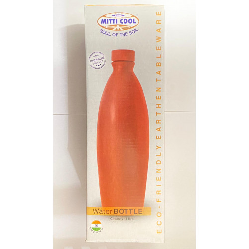 CLAY WATER BOTTLE PLAIN MITTICOOL 1 LIT- 1 PC CLAY WATER BOTTLE PLAIN MITTICOOL 1 LIT- 1 PC