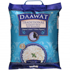 `TRADITIONAL BASMATI RICE ( WITH EXTRA 20%) DAAWAT - 4.54 KGS / 10 LBS