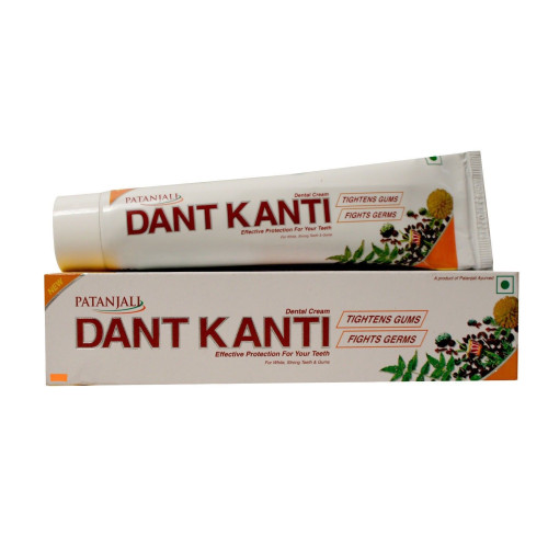 TOOTHPASTE PATANJALI DANT KANTI   - 200 GMS TOOTHPASTE PATANJALI DANT KANTI   - 200 GMS