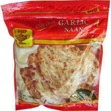 FROZEN GARLIC NAAN CLAY OVEN DEEP - 4 PCS / 340 GMS / 12 OZ