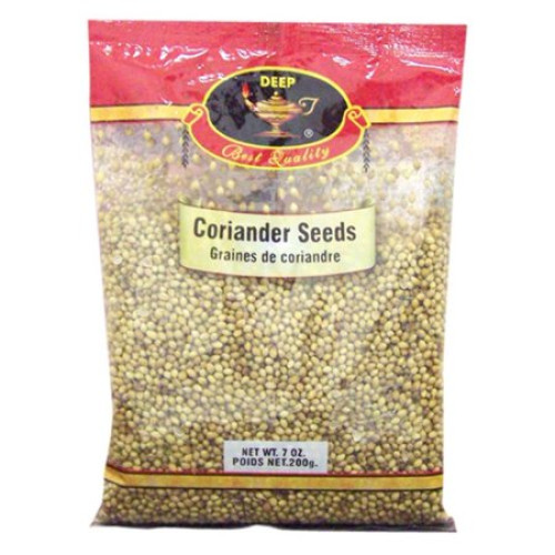 `CORIANDER / DHANIYA / DHANIYALU SEEDS DEEP- 200 GMS / 7 OZ