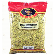 SALTED FENNEL SEEDS / SAUMPH KA BEEJ DEEP- 200 GMS / 7 OZ