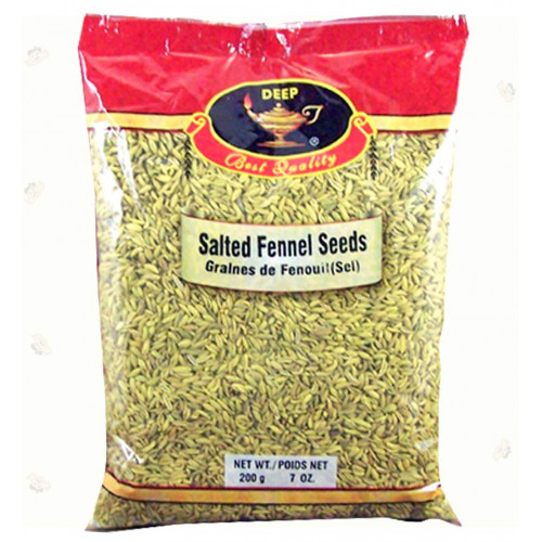 SALTED FENNEL SEEDS / SAUMPH KA BEEJ DEEP- 200 GMS / 7 OZ