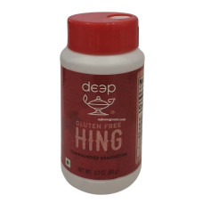 `HING / ASAFOETIDA / INGUVA "GLUTEN FREE" POWDER DEEP- 90 GMS `HING / ASAFOETIDA / INGUVA "GLUTEN FREE" POWDER DEEP- 90 GMS