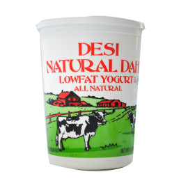 YOGURT / DAHI LOW FAT ALL NATURAL DESI - 907 GMS / 2 LBS