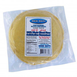 DESI ROTI  / CHAPATI  UNCOOKED - 12 PCS
