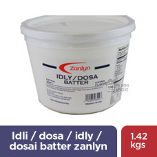 IDLI / DOSA  / IDLY / DOSAI BATTER ZANLYN - 1.42 KGS / 50 OZ IDLI / DOSA  / IDLY / DOSAI BATTER ZANLYN - 1.42 KGS / 50 OZ