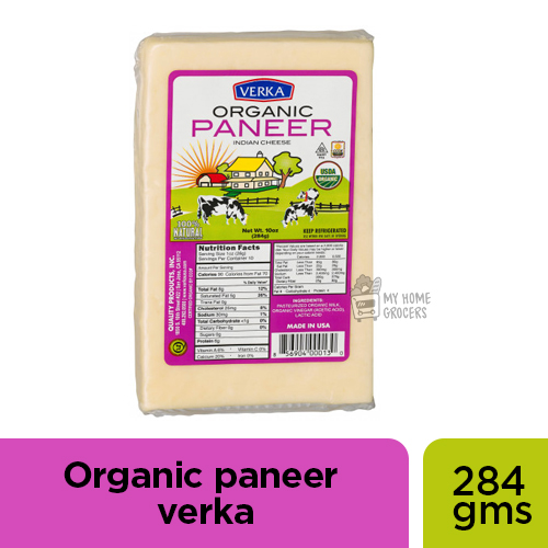 ORGANIC PANEER VERKA - 284 GMS / 10 OZ ORGANIC PANEER VERKA - 284 GMS / 10 OZ