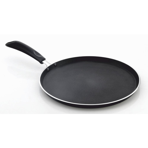 Black Gas Cast Iron Dosa Tawa Iron Dosa Kal, Round, Size: 12inch