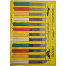 KNIVES/KNIFE FIX WELL - 12 PCS