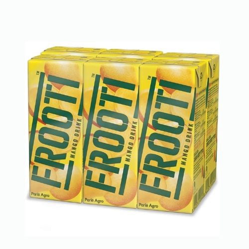 6 PACK- MANGO DRINK FROOTI [ TETRA PAK ] - 200 ML EACH