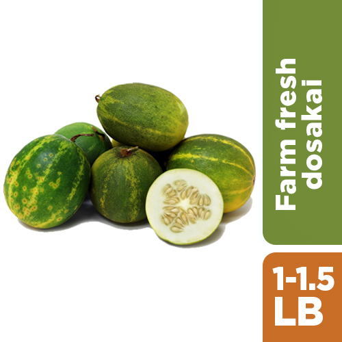 FARM FRESH DOSAKAI  / DOSEGAI - 1-1.5 LB [ APPROX 1-2 PCS ] - LOCALLY GROWN