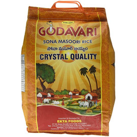 CRYSTAL SONA MASOORI RICE GODAVARI- 9.09 KGS / 20 LBS