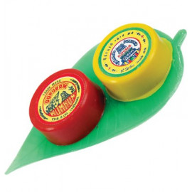 KUMKUM TURMERIC COMBO LEAF SET - GOPURAM - 1 PC