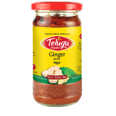 PICKLE GINGER  (NO PRESERVATIVES) TELUGU - 300 GMS PICKLE GINGER  (NO PRESERVATIVES) TELUGU - 300 GMS