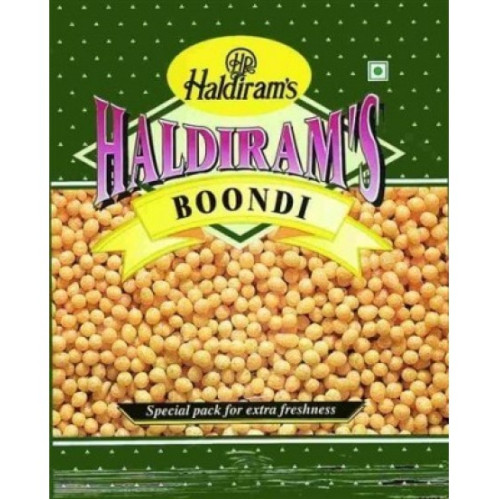 BOONDI PLAIN [ SALTED ] HALDIRAMS  - 400 GMS / 14.12 OZ