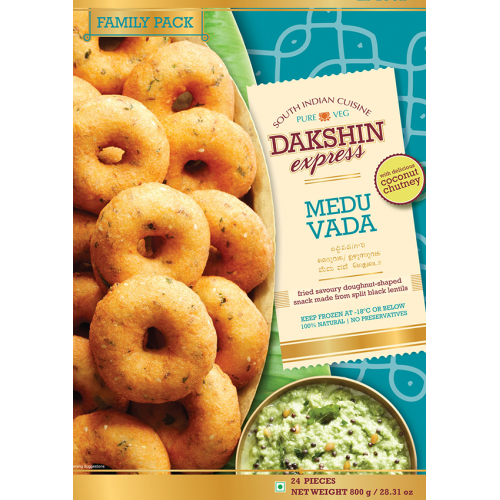 frozen mendu medu vada value pack haldirams dakshin express 24 pcs 800 gms 28 31 oz frozen mendu medu vada value pack