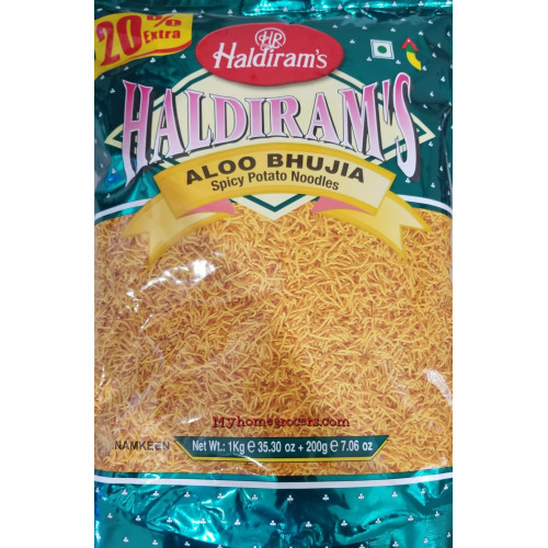 ALOO BHUJIA [ SPICY POTATO NOODLES ] HALDIRAMS - 1 KG / 35.3 OZ 
