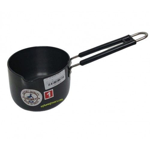 HARD ANODIZED SAUCE PAN NO 1 - SMALL - 1 PC