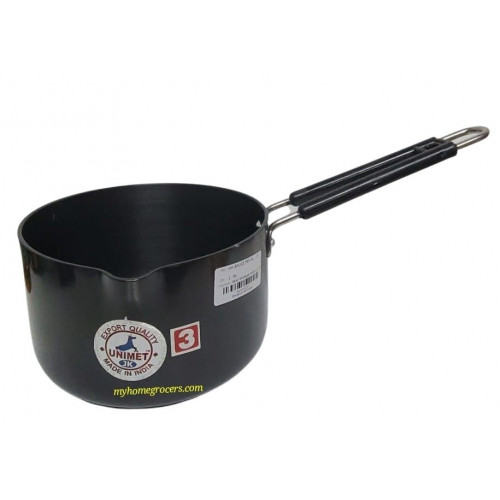 HARD ANODIZED SAUCE PAN NO 3 - LARGE - 1 PC