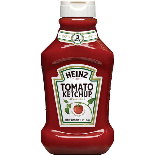 TOMATO KETCHUP HEINZ - 1.25 KGS / 44 OZ