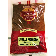 CHILLI POWDER EXTRA HOT HIMALAYAN DELIGHT  - 200 GMS / 7 OZ CHILLI POWDER EXTRA HOT HIMALAYAN DELIGHT  - 200 GMS / 7 OZ