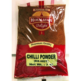 CHILLI POWDER EXTRA HOT HIMALAYAN DELIGHT  - 200 GMS / 7 OZ